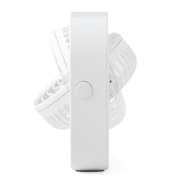 Mainstays Rechargeable USB Portable Fan in white