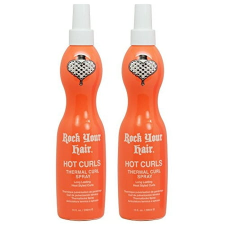 Rock Your Hair Hot Curls Thermal Curl Spray 10oz 