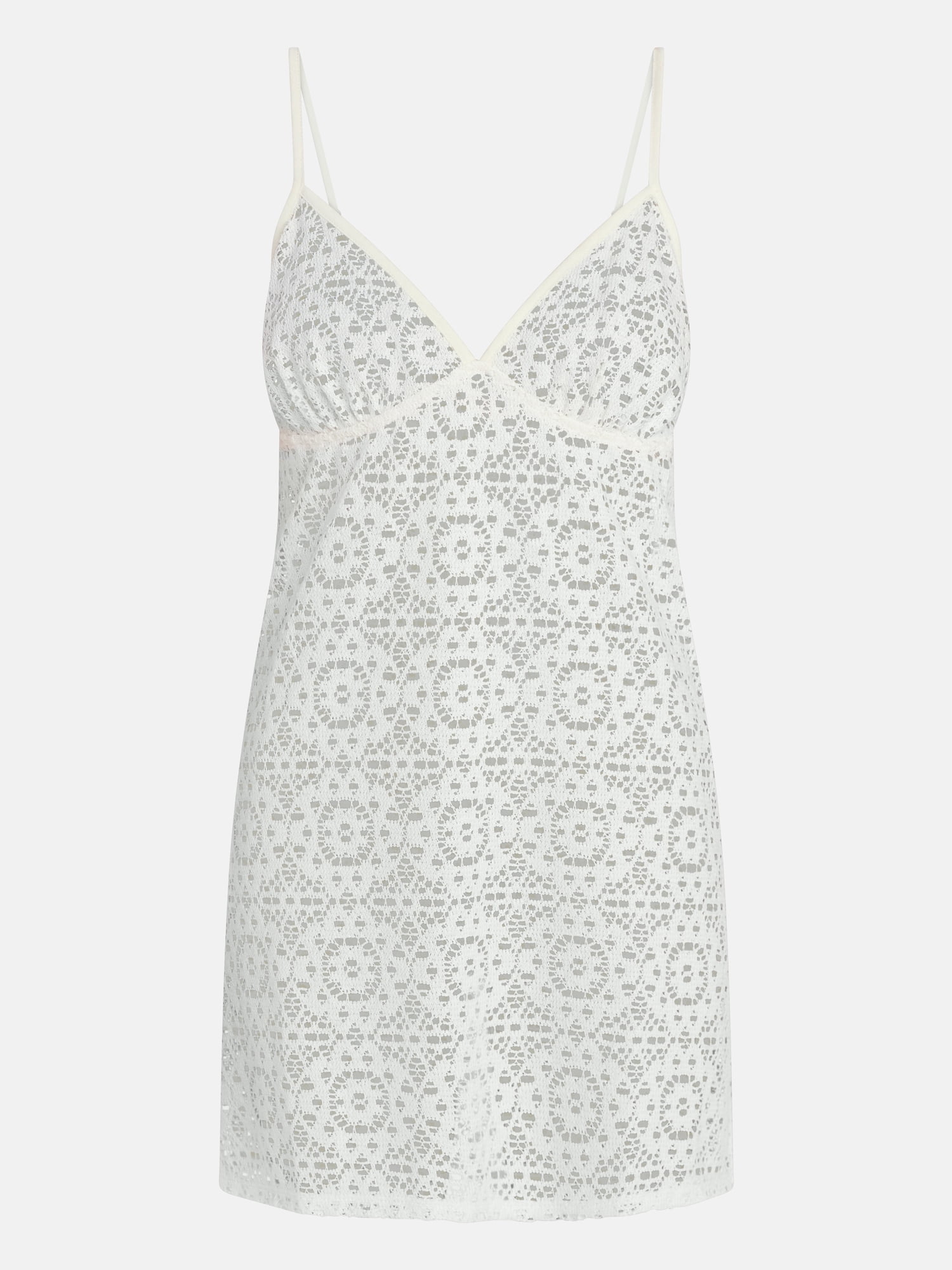 No Boundaries Crochet Dress Coverup, Women's XXS-XXL