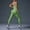 Green, variant on Women's Tight-Fitting Yoga 2-Piece Set, Fashionable Cross-Front Tank Top & Shorts, Tummy Control & -Lifting Design, Breathable Summer Sports Fitness Activewear Hot Pink S