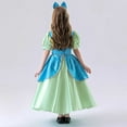 thumbnail image 5 of FYEGRE European Sister Gown Elegant Blue Dress For Girls Fairy Tale Performance Gown Sky Blue 140.00, 5 of 9