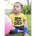 thumbnail image 2 of Love You Dad T-Shirt Infant -Smartprints Designs,  12 Months, 2 of 4