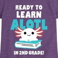 thumbnail image 3 of Instant Message - Learn Alotl In 2nd Grade - Toddler & Youth Girls Short Sleeve Graphic T-Shirt, 3 of 6