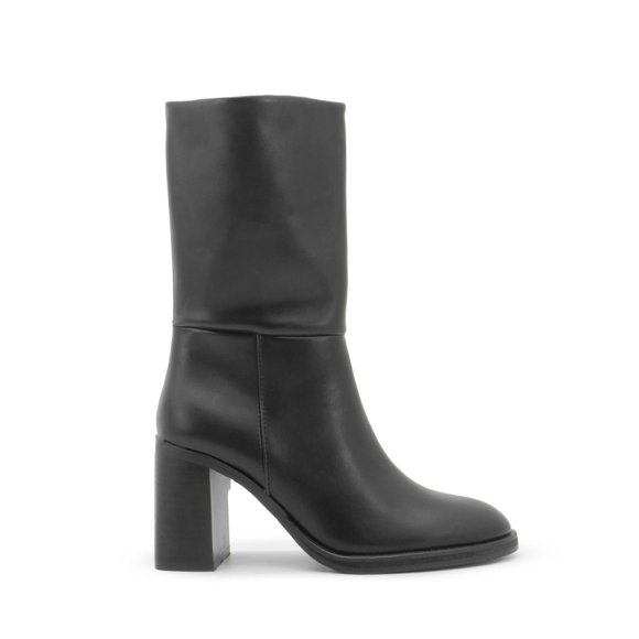 Botin Para Mujer Moda Casual Corina Tacón Alto Negro negro 26
