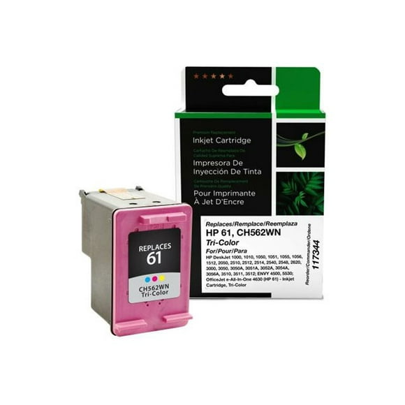 CIG Premium Replacement - Color (cyan, magenta, yellow) - compatible - ink cartridge (alternative for: HP 61) - for HP Deskjet 1000 J110, 10XX, 15XX, 25XX, 35XX; ENVY 45XX, 55XX; Officejet 2620, 46XX