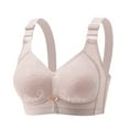 thumbnail image 2 of LLYWEY Women's Bras on Sale Wireless Bralette Ladies T-Shirt Bra Style-626 Women's Plus Molded Cup Bra Feature Adult Female Sport Sports Bras Khaki 42B, 2 of 8