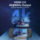 thumbnail image 5 of Base para Steam Deck, estación de acoplamiento 6 en 1 de aleación de aluminio con HDMI 2.0 mejorado 4K a 60 Hz, Gigabit Ethernet, 3 puertos USB 3.0 y puerto USB-C PD. Accesorios para Steam Deck., 5 of 8