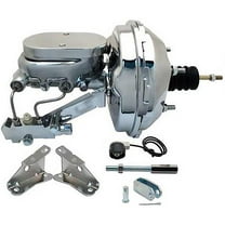 11 in. Chrome Brake Booster, Master & Valve Kit