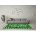 thumbnail image 3 of Ahgly Company Indoor Round Persian Emerald Green Traditional Area Rugs, 8' Round, 3 of 4