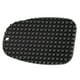 thumbnail image 5 of Placa de Soporte Lateral de Motocicleta de PlásStico ABS, Almohadilla de Soporte Negra Con Patrón Trasero, Universal para Estacionamiento en Suelo Blando, 5 of 7