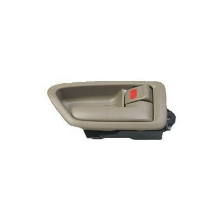 - #B549 Toyota Camry Tan Replacement Passenger Side Inside Door HandleOnly Fit For US Model, 4 door. By MotorKing