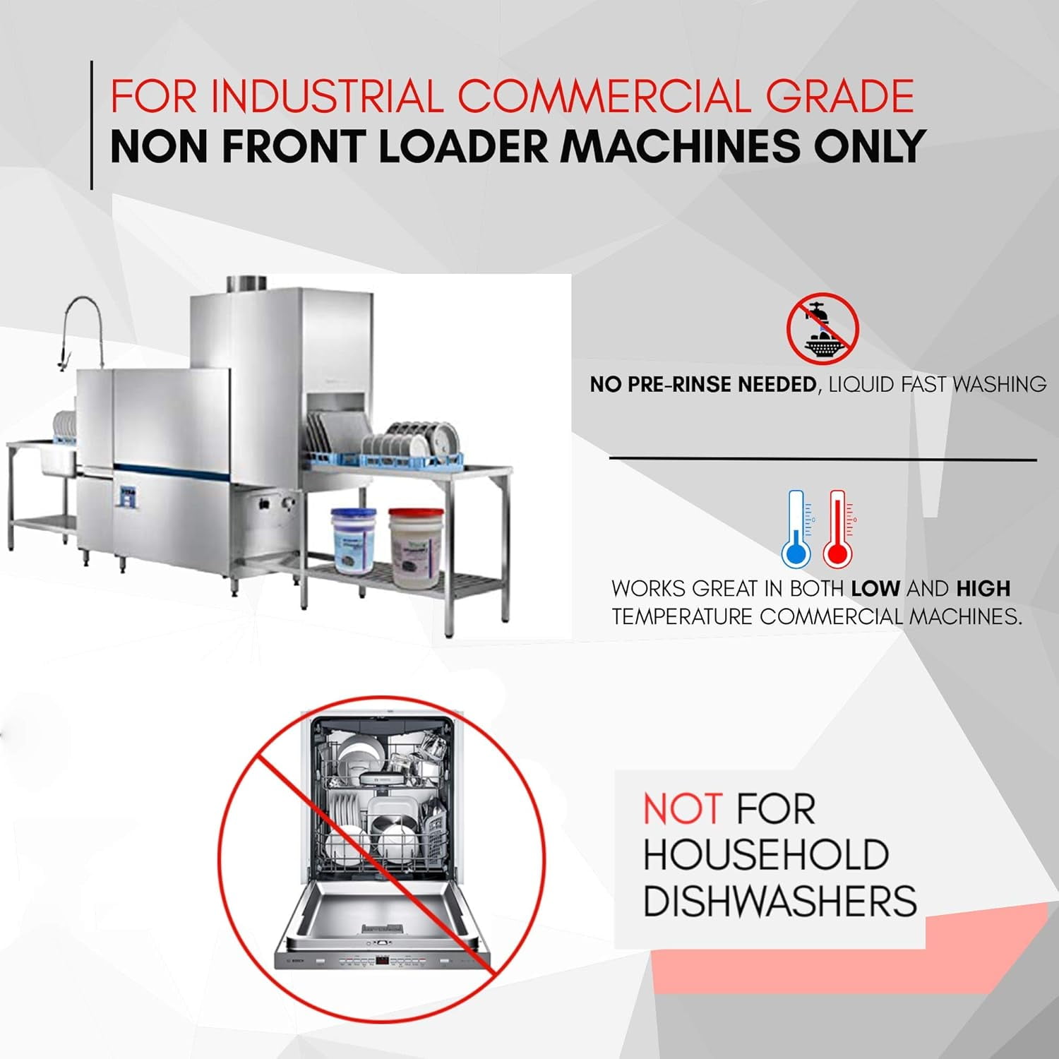 GreenFist Lybramatic | Commercial Dishwasher Detergent Industrial Grade [Ready-to-Use] Liquid,5 Gallon Pail