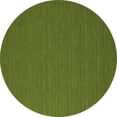 thumbnail image 1 of Ahgly Company Indoor Round Abstract Green Contemporary Area Rugs, 4' Round, 1 of 1