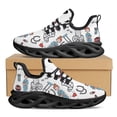 thumbnail image 1 of Zapatillas de enfermería planas y transpirables para mujer, zapatos casuales estampados con suministros quirúrgicos para hospitales y médicos, zapatos de enfermería bonitos de moda para invierno., 1 of 6
