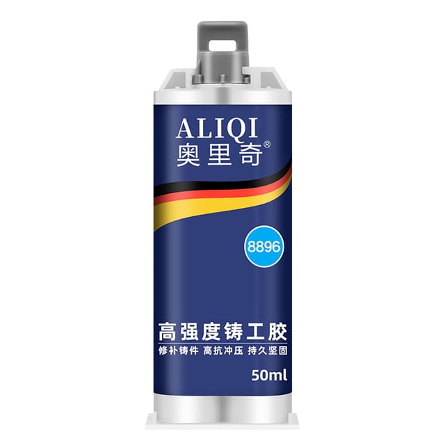 CEHVOM Colle de Coulée Forte Orique Colle de Soudage Colle de Soudage Électrique Colle Collante Fer Radiateur Agent de Réparation de Réservoir d'Huile Colle Eau50ml Liquidation