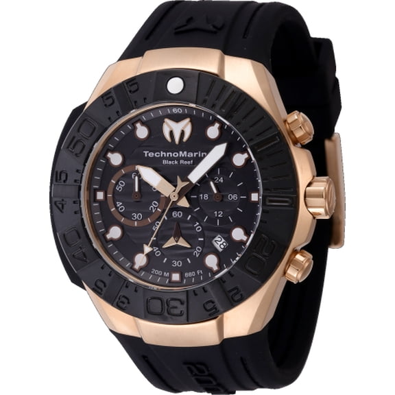 Technomarine Men's Reef Black Dial Watch - TM-523011