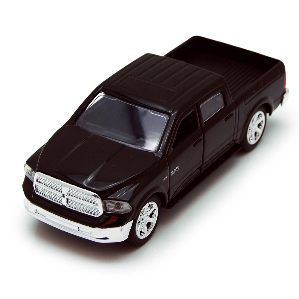 Dodge Ram 1500 Pickup Truck, Black Jada Toys Just Trucks 97015 1/32