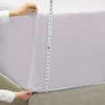 thumbnail image 2 of 18" - 21" Extra Deep Pocket Fitted Sheet Elastic Corner Straps Fitted Sheets, 2 of 16