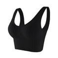 thumbnail image 1 of Aayomet Bralettes for Women Plus Size Sleep Bra Workout Activity Bras With Shaping Bra (Black, One Size), 1 of 2
