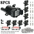 thumbnail image 3 of 8Pcs Ignition Coil+Spark Plug+Wires Set UF262 For Chevy Silverado 1500 2500 GMC, 3 of 11
