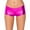 Hot Pink, variant on Riforla Womens Shiny Metallic Carnival Shorts Hot Pants Dance Bottoms Shorts for Women Silver XXL