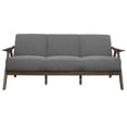 thumbnail image 3 of Topline Home Furnishings  Grey Sofa, 3 of 4