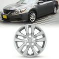thumbnail image 3 of 1 Piece 16" Hubcaps Wheel Rims Cover Fit for 2013-2018 Nissan Altima Sedan Compatible with Steel Wheels Snap on Installation(16-inch,Lacquer), 3 of 8