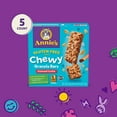 Annie's Chewy Granola Bars, Oatmeal Cookie, Gluten Free, 5 ct, 4.9 oz.