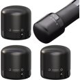 thumbnail image 1 of 3 Pack Wine Bottle Stopper, Wine Bottle Stopper Reusable Plastic & Silicone Set, Efficient Sealed Storage, Wine Supplies Gift for Friends, Family & Party., 1 of 7