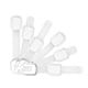 thumbnail image 1 of 6 Pack Adjustable Reusable Child Safety Latches and Latches, Door Window, Cabinet, Toilet and Fridge, Child Safety Latches with Adhesive Pads, White, 1 of 4