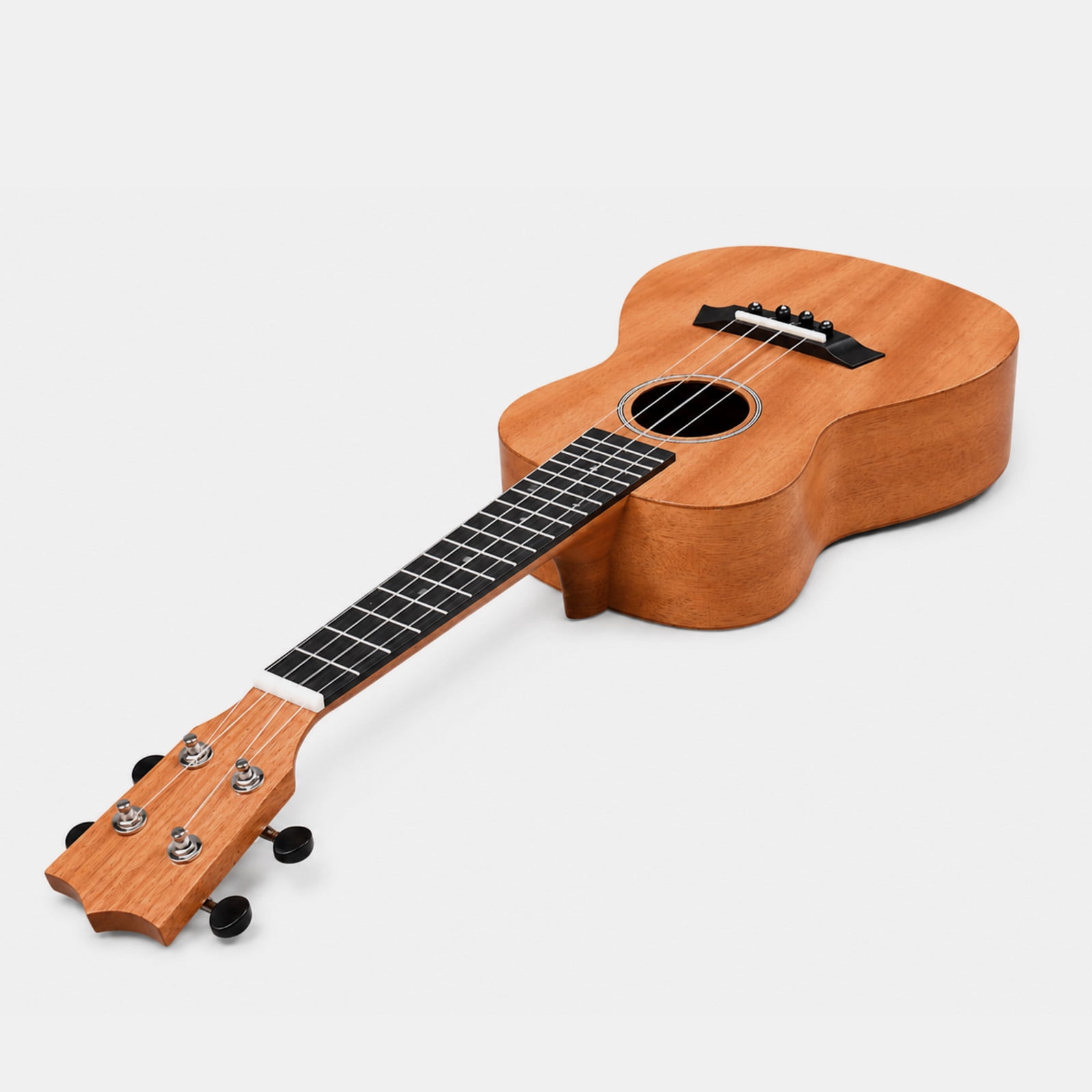 21 Inch Ukulele Beginner Kit with Bag Capo Strap Picks Tuner