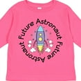 thumbnail image 4 of Inktastic Future Astronaut Space Rocket Girls Long Sleeve Toddler T-Shirt, 4 of 5