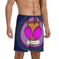 thumbnail image 2 of Invader Zim Men's Short Pajama Pants Lightweight Daily Lounge Shorts Bottoms Sleepwear Cozy Soft Home Pajama Pants Shorts, 2 of 9