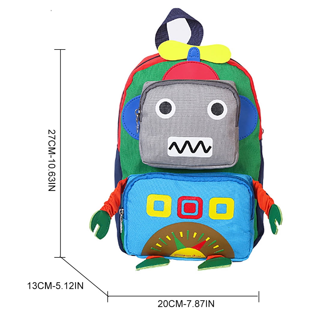 Smily Kiddos Preschool Backpack Robot Theme - Sk16001631 – Crossword.in