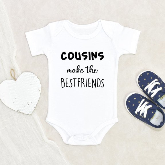 Baby Shower Gift Cousin Bestfriends Baby Onesie Cousins Make The Bestfriends Baby Onesie Cute Baby Onesie Pregnancy Announcement Baby Onesie