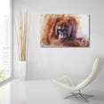 thumbnail image 6 of Epic Art 'The Daydreamer Orangutan' by Robert Campbell, Acrylic Glass Wall Art, 36"x24", 6 of 8
