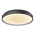 thumbnail image 1 of Artika Celestia Modern Flush Mount Ceiling Light Fixture, Matte Black, 1 of 4