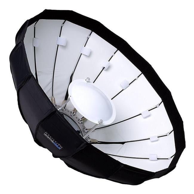 Fotodiox Pro Beauty Dish 22 with Honeycomb Grid and Speedring for Speedotron Brown & Black Line Strobe Light 