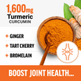 thumbnail image 5 of Force Factor Better Turmeric, 1600mg Turmeric Curcumin Supplement with Ginger for Joint Health & Inflammation Support, Clinical Strength, 120 Tablets, 5 of 13
