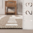 thumbnail image 5 of nuLOOM Mina SuperiorWash Modern Stripes Reversible Machine Washable Area Rug, 5' x 8', Mina Beige, 5 of 13