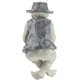thumbnail image 3 of Estatua de pescador NQ Frederic le Petit Pêcheur d'Avignon 14 cm poliresina dos tonos de piedra, 3 of 5