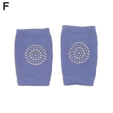 

NEW Baby Crawling Knee Pads Safety Anti-slip Walking Leg Elbow Protector:--Deep blue