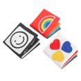 thumbnail image 2 of 3 uds niños infantil desarrollo Visual libro de tela lavable libro educativo juguete, 2 of 5