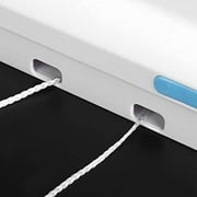 Evjurcn Retractable Clothesline Telescopic Clothesline 5-Line Clothes Drying Rope Hanger for Indoor Outdoor Supplies Wall Mounted Clothes Dryer Line