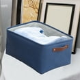 thumbnail image 4 of COM1950s Foldable Storage Basket,Fabric Storage Bin with Handles,14X10X6 Inch Home Organization Basket for Clothes Toys and More, 4 of 9