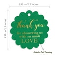 thumbnail image 6 of Inkdotpot Thank You Baby/ Bridal Shower Bottle Tag Real Gold Foil Favor Hang Tags Pack Of 100, 6 of 7