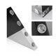 thumbnail image 4 of Lámpara De Pared Led Con Forma De Triángulo De 5 Led De 3 Colores Luz De Noche De Pared Para El Hogar Para Escaparate De La Sala De Estar Ac 85-265V Serendint HA021639-00, 4 of 6