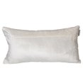 thumbnail image 2 of Parkland Collection PILL21290P Koko Transitional White Rectangle Throw Pillow, 2 of 3