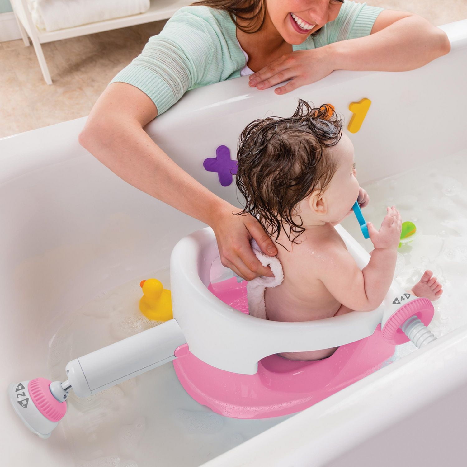 Toddler Bath Suction Cup Baby Sit Bath Seat Summer Infant My
