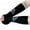 Black, variant on Toudaret 2Pcs Volleyball Arm Sleeves Thumb with Pads Hole Design High Elastic Forearm Sleeves Padded Volleyball Sleeves